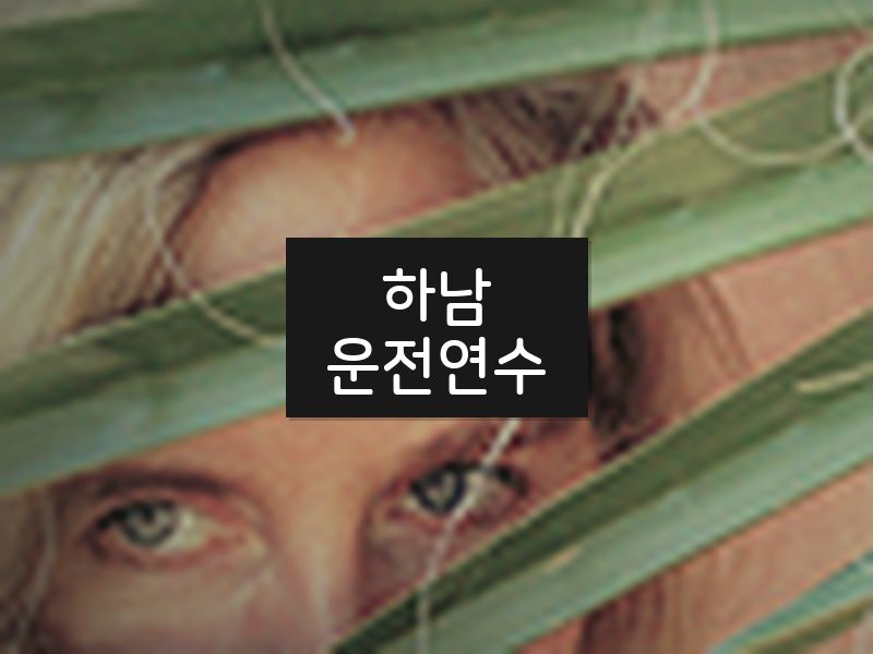 하남운전연수 후기